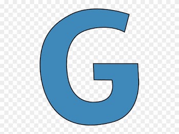 Blue Alphabet Letter G Clip Art Image Clipart - Letter G In Blue