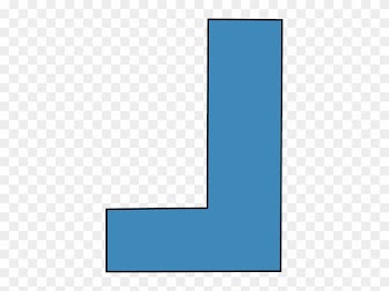 Blue Alphabet Letter L Clip Art Image Large Blue Capital - Cobalt Blue