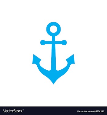 blue anchor icon