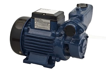 Blue and Black Machine