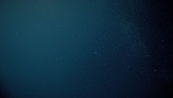 blue and black starry skies
