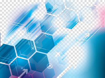 Blue And Gradient Science Euclidean Vector Del