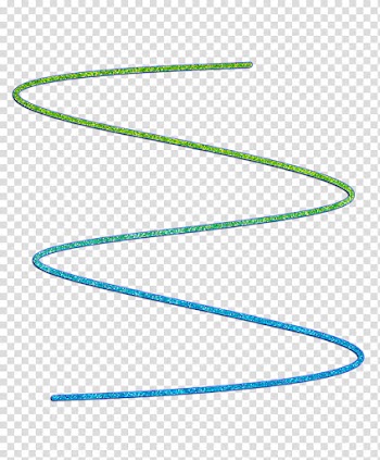 Blue and green curved lines illustration transparent background PNG clipart