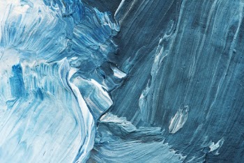 Blue and Green Painting