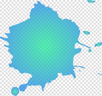 Blue and green , Watercolor painting, Abstract colorful water beach transparent background PNG clipart