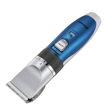Blue and Grey Riwei Electric Hair Shaver