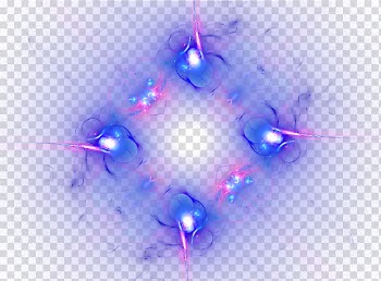 Blue and pink abstract art transparent background PNG clipart