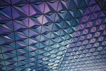 Blue and purple mosaic design. | Free Photo - rawpixel