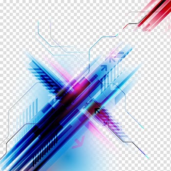 Blue and red artwork, Euclidean Blue, Blue arrow transparent background PNG clipart