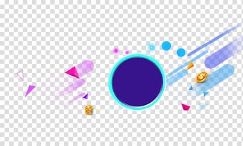 Blue and teal ball , Graphic design Advertising Technology Banner, banner,float,Technology elements transparent background PNG clipart