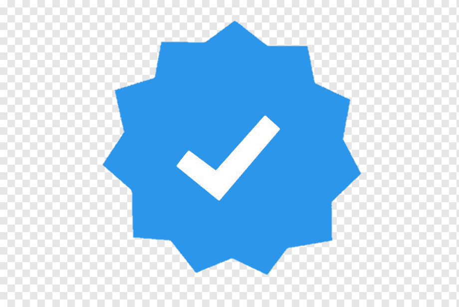 blue and white check logo illustration, Verified badge Logo YouTube, youtube, blue, angle, textile png