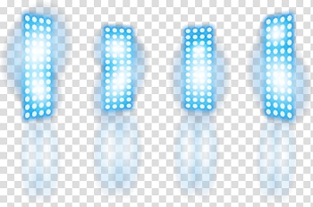 Blue and white LED lights illustration, Light Stage Icon, Stage ...