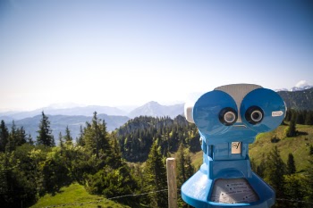 Blue and White Place Viewer