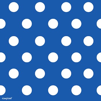 Blue and white seamless polka dot pattern vec.. | Free stock vector - 530839