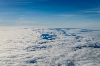 Blue And White Sky