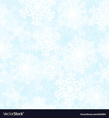 Blue and white snowflakes background Royalty Free Vector