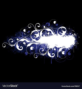  					Blue and white swirls vector&nbsp;image														