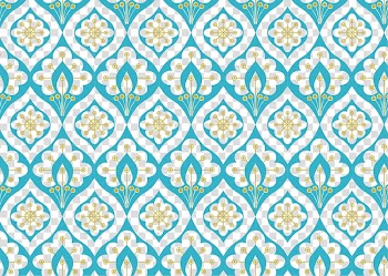 Blue and yellow mandala wallpaer, Abstract factory pattern Pattern, Retro floral shading transparent background PNG clipart