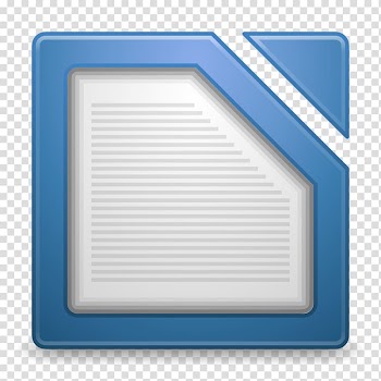 Blue angle line, Apps libreoffice writer transparent background PNG clipart