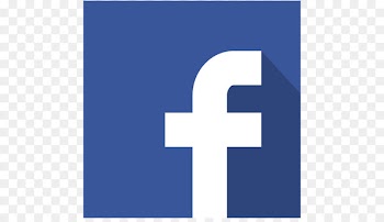 blue angle text symbol - Facebook 