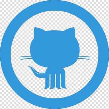 Blue animal logo, GitHub Icon, Github transparent background PNG clipart