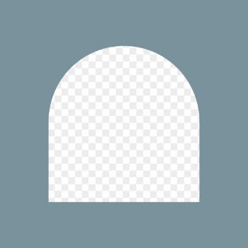 Blue arch png frame clipart, | Free PNG - rawpixel