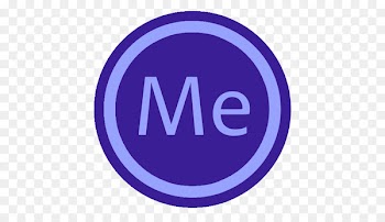 blue area purple text - App Adobe Media Encore 
