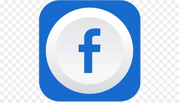 blue area symbol brand - Facebook 