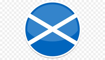 blue area symbol brand - Scotland 