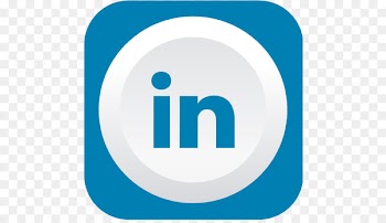 blue area text brand - Linkedin 