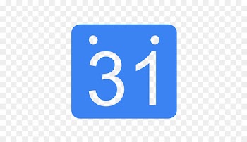 blue area text symbol - Utilities calendar blue 