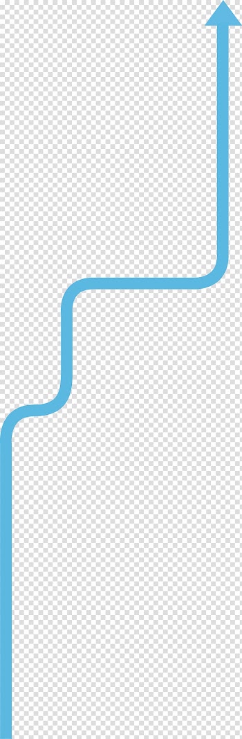 Blue arrow illustration, Line Arrow Geometry Euclidean , Cute arrows transparent background PNG clipart