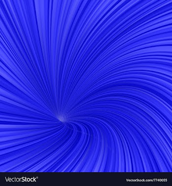 Blue asymmetrical vortex design background vector image
