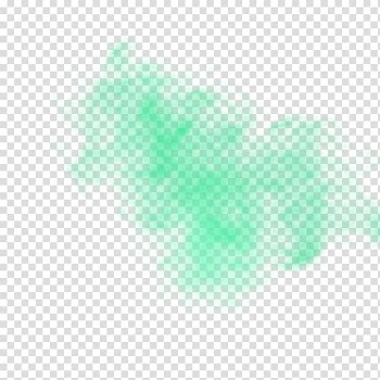 Blue aura , Green Colored smoke Fog, Bluish green light fog; light fog gas transparent background PNG clipart