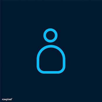 Blue avatar account symbol vector | Free stock vector - 474844