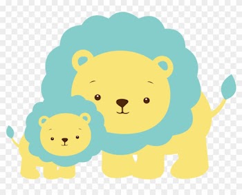 Blue Baby Animal Clipart - Baby Animals Blue