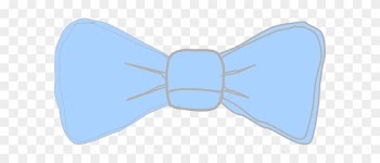 Blue Baby Boy Bowtie Clipart - Blue Bow Tie Baby