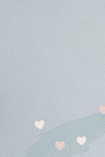 Blue background, pink heart design | Free Photo - rawpixel