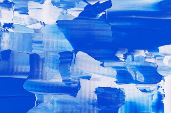 Blue background wallpaper abstract paint… | Free stock photo | High Resolution image