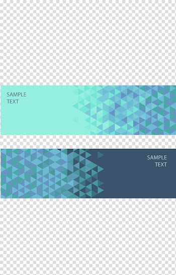 Blue background with text overlay, Geometry Web banner Euclidean Geometric shape, Blue geometric banner transparent background PNG clipart