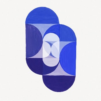 Blue badge collage element, vintage | Free PSD Illustration - rawpixel