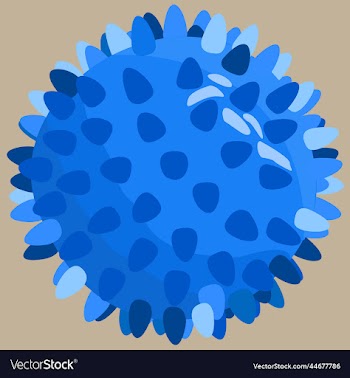 blue ball for pets