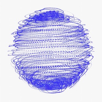 Blue ball particle, science isolated | Free Photo - rawpixel