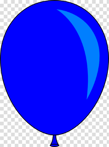 Blue balloon clip art at vector clip art 2 - Clipartix