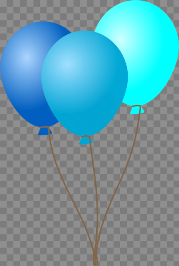 Blue Balloon Clip Art Vector | Clipart Panda - Free Clipart Images