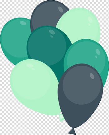 Blue Balloon Drawing, Blue balloon transparent background PNG clipart