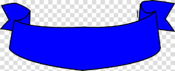 Blue Banner PNG Picture