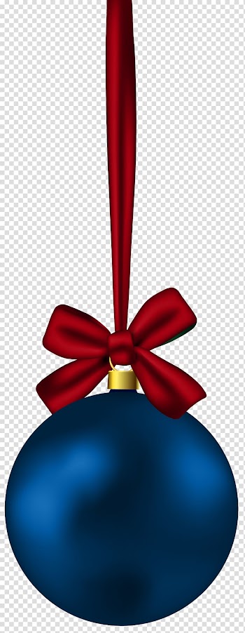 Blue bauble ball , , Christmas Ball transparent background PNG clipart