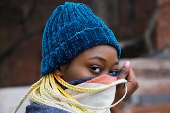 Blue Beanie