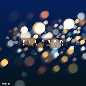 Blue bokeh background | Free stock vector - 569876